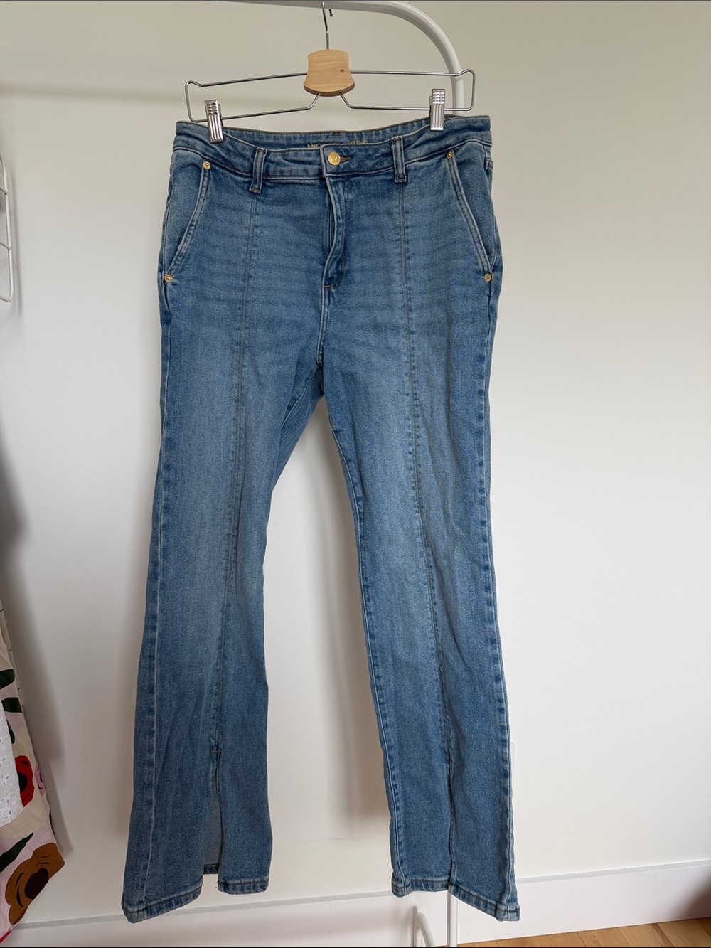 Michael Kors Jeans - Classic Straight Fit with front slit